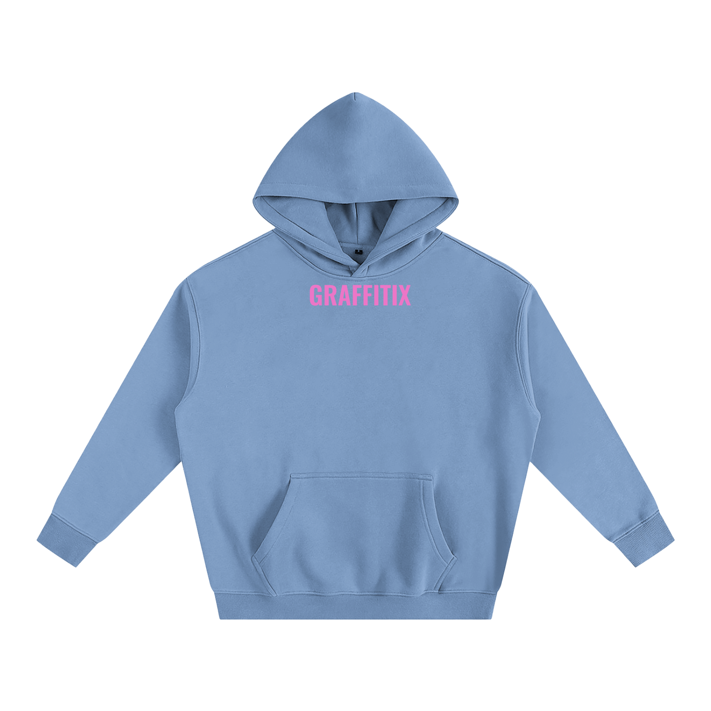 GRAFFITIX Pink Globe Hoodie-Heavywieght
